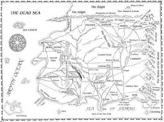 Wheel of Time map